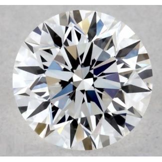 0.31 Carat Round E VVS1 EX VG GIA Natural Diamond