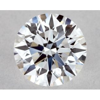 0.43 Carat Round D VVS1 EX GIA Natural Diamond