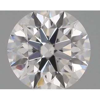 0.37 Carat Round D VS1 EX GIA Natural Diamond