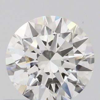 0.55 Carat Round G IF EX GIA Natural Diamond