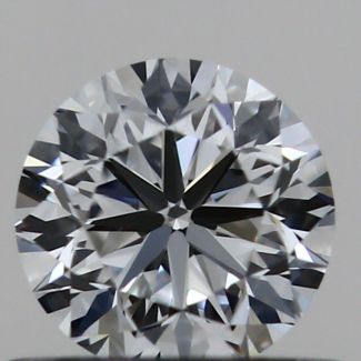 0.50 Carat Round E VVS1 VG EX GIA Natural Diamond