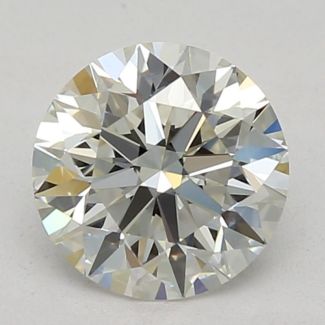 0.70 Carat Round H IF EX GIA Natural Diamond