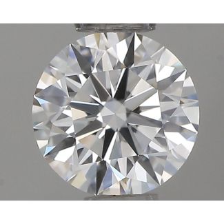 0.41 Carat Round G VVS2 EX GIA Natural Diamond