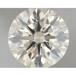 0.56 Carat Round I VS2 EX GIA Natural Diamond