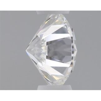 0.41 Carat Round F VVS2 EX GIA Natural Diamond