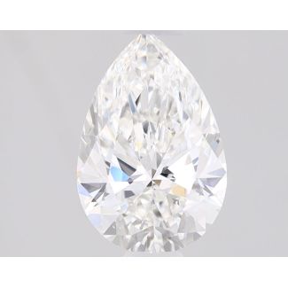 0.82 Carat Pear F VS1 - EX GIA Natural Diamond