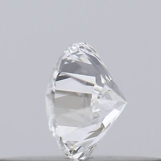 0.18 Carat Round E VVS2 EX GIA Natural Diamond