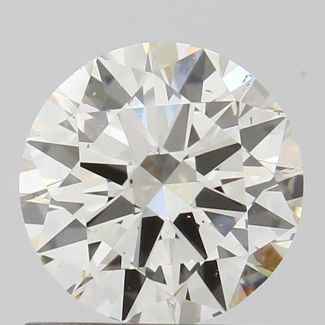 0.9 Carat Round H VS2 EX VG IGI Natural Diamond