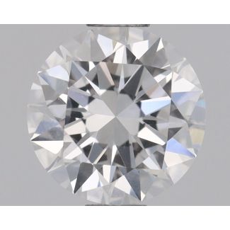 0.5 Carat Round D VS2 EX GIA Natural Diamond