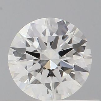 0.5 Carat Round H VS1 EX GIA Natural Diamond