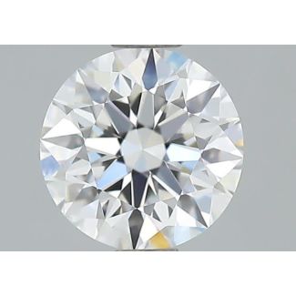 0.86 Carat Round H VVS2 EX GIA Natural Diamond