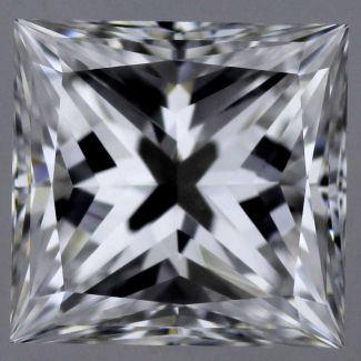 0.51 Carat Princess D IF - EX VG GIA Natural Diamond