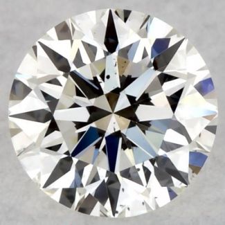 0.23 Carat Round H SI1 EX GIA Natural Diamond