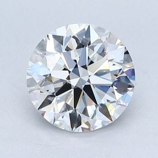 1.5 Carat Round E VVS2 EX GIA Natural Diamond