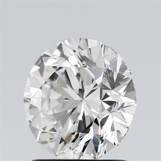 1.31 Carat Round D VVS1 EX GIA Natural Diamond