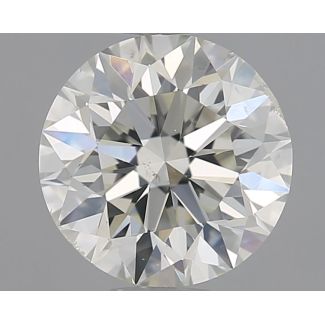 1.0 Carat Round H SI1 EX IGI Natural Diamond