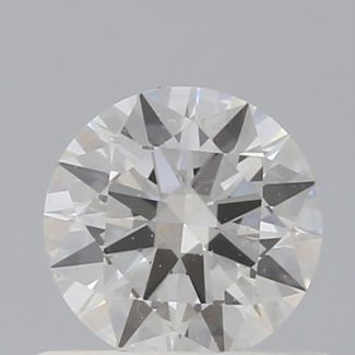 0.50 Carat Round F VS2 EX VG GIA Natural Diamond