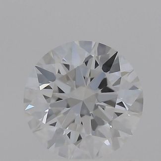 0.75 Carat Round D VVS2 EX GIA Natural Diamond