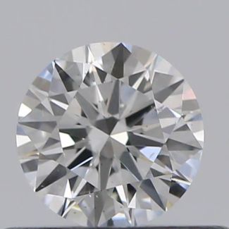 0.36 Carat Round E SI1 VG EX GIA Natural Diamond