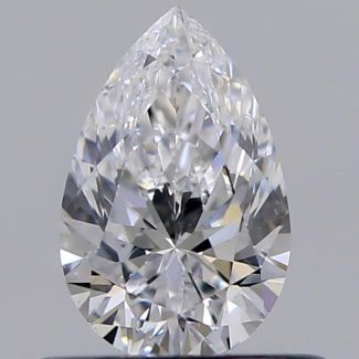 0.50 Carat Pear D VS2 - VG GIA Natural Diamond