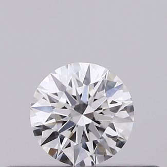 0.19 Carat Round E VS1 EX VG GIA Natural Diamond