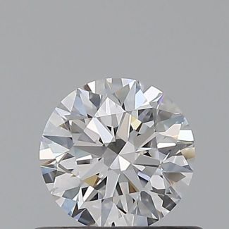 0.5 Carat Round D FL EX GIA Natural Diamond