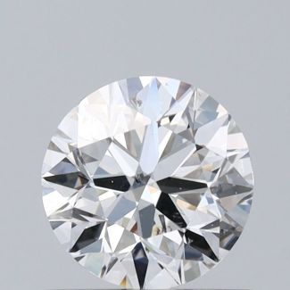 0.8 Carat Round F SI1 VG GIA Natural Diamond