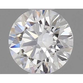 0.35 Carat Round D VVS1 EX GIA Natural Diamond