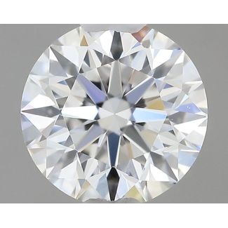 0.56 Carat Round E VS1 EX GIA Natural Diamond