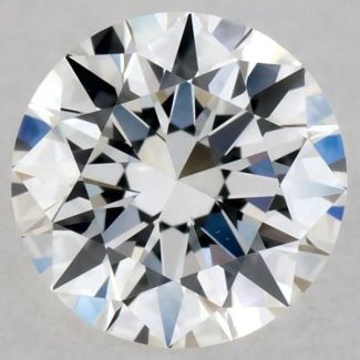 0.23 Carat Round G VVS2 EX GIA Natural Diamond