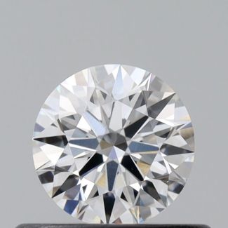 0.37 Carat Round E VS1 EX GIA Natural Diamond