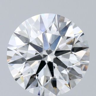 1.7 Carat Round H SI2 EX GIA Natural Diamond