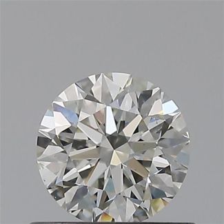 0.51 Carat Round G VS2 EX IGI Natural Diamond