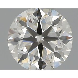 0.30 Carat Round H VS2 VG EX IGI Natural Diamond