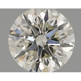 0.31 Carat Round H SI2 EX IGI Natural Diamond