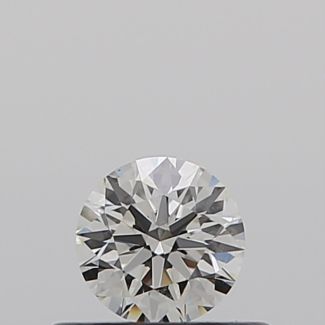 0.30 Carat Round I VS1 EX GIA Natural Diamond