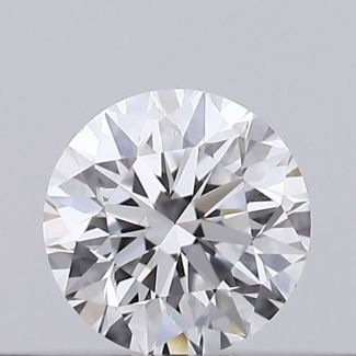 0.18 Carat Round D VS1 VG GIA Natural Diamond