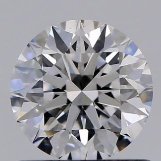 0.75 Carat Round D VS1 EX GIA Natural Diamond