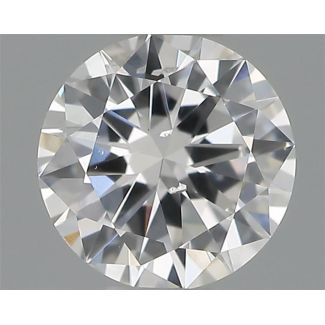 0.30 Carat Round E SI2 GD EX VG GIA Natural Diamond