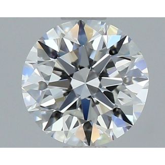 1.0 Carat Round F VS1 EX GIA Natural Diamond