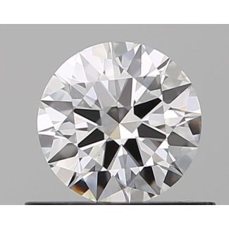 0.5 Carat Round D VS1 EX GD GIA Natural Diamond