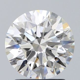 1.8 Carat Round H VVS2 EX GIA Natural Diamond