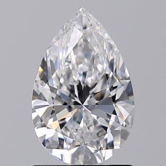 1.01 Carat Pear D VVS1 - EX GIA Natural Diamond