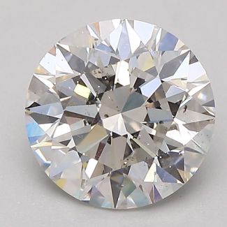 2.1 Carat Round H SI1 EX GIA Natural Diamond