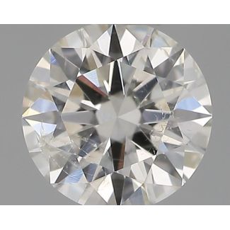 0.30 Carat Round H SI2 EX VG IGI Natural Diamond