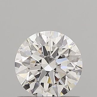 0.71 Carat Round D VVS1 EX GIA Natural Diamond