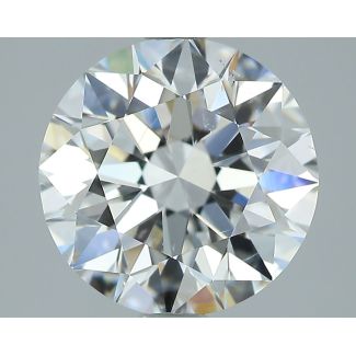 2.5 Carat Round E SI1 EX GIA Natural Diamond