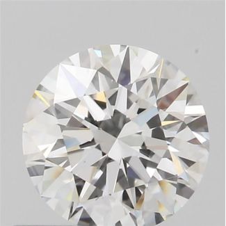 0.50 Carat Round F VVS1 EX VG GIA Natural Diamond