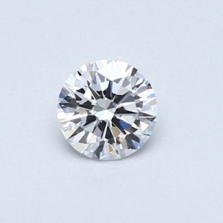 0.3 Carat Round D VVS2 VG EX GIA Natural Diamond