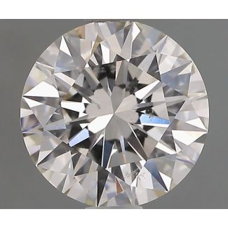 1.22 Carat Round H SI1 EX GIA Natural Diamond